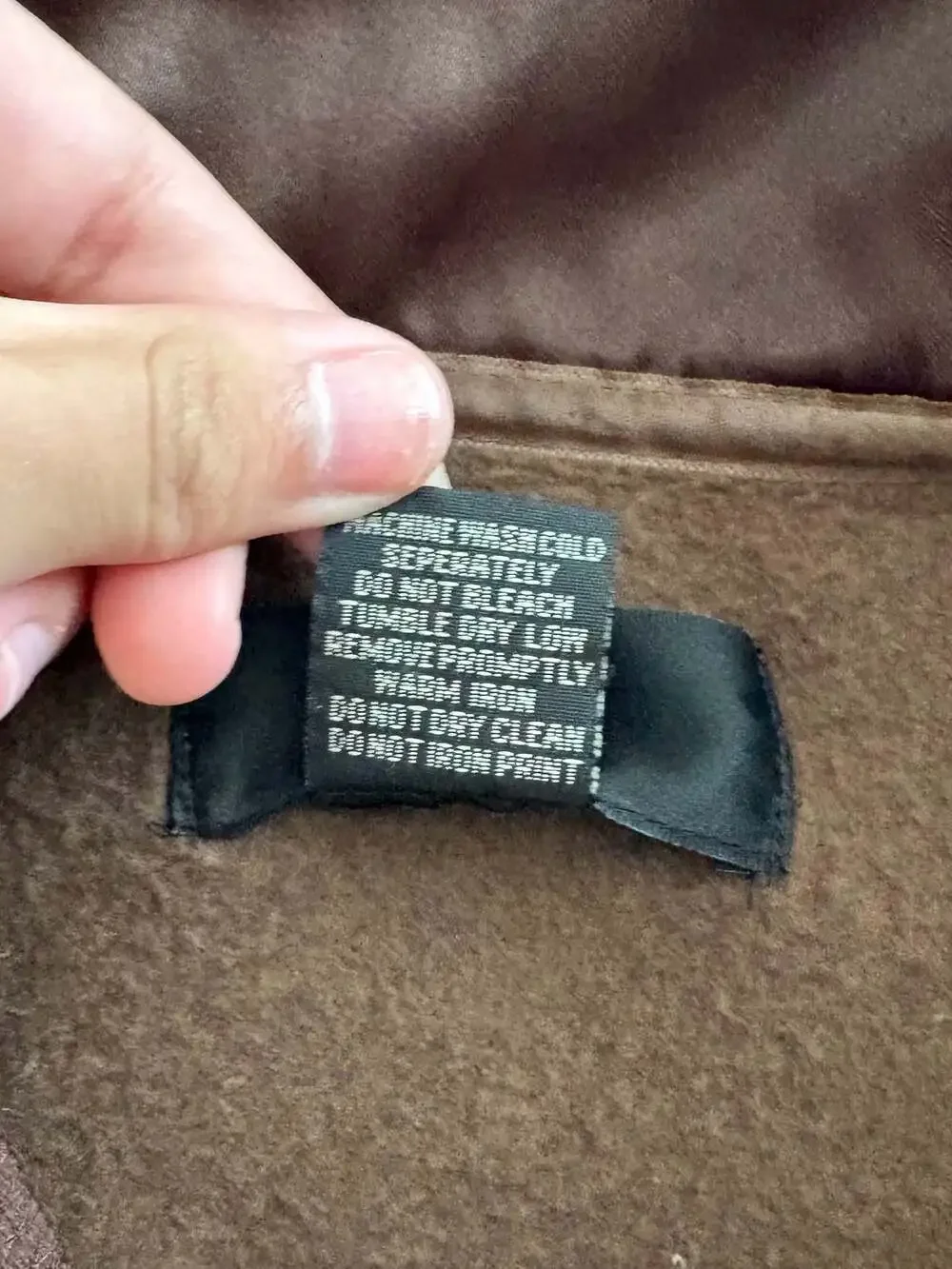 Obey Brown Graphic Zip-Up Mock Neck Jacket